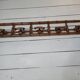 Coat rack wood bamboo 5 hooks, 106cms of L