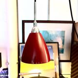 Long cable lacquered metal suspension