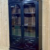 Napoleon III 19th century library in blackened wood
