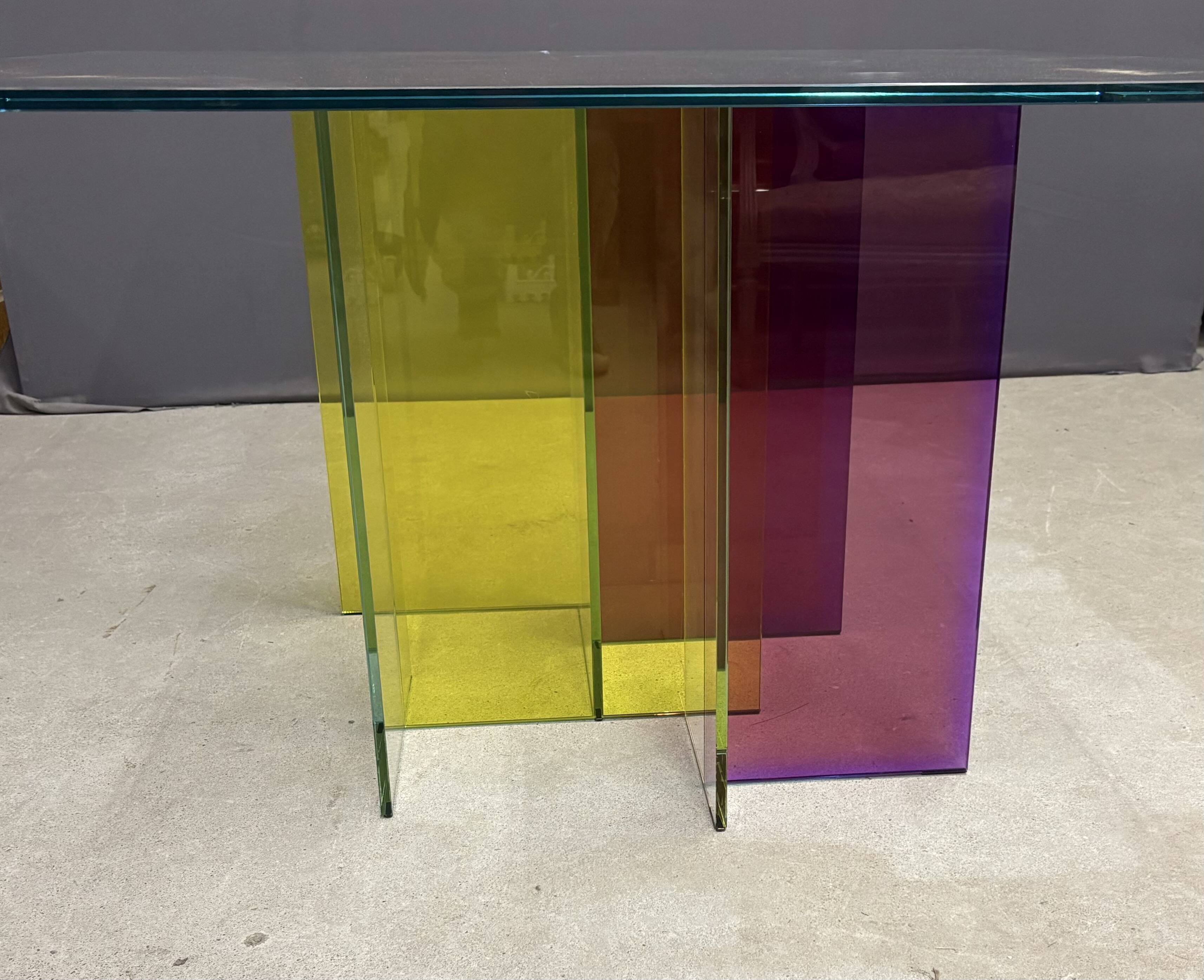 Table "diapo" De Salle à Manger Par René Bouchara Pour Roche Bobois