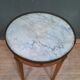 Table dessu marble kind "hot water bottle"