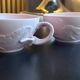 Two pink haviland porcelain teacups