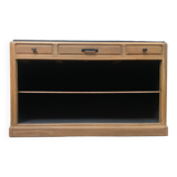 Walnut and black sideboard