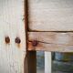 Old butcher's bill in solid beech