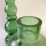 Cevin lamp in green glass