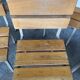 Wooden and iron chair suites from the 70's