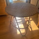 Rattan coffee table