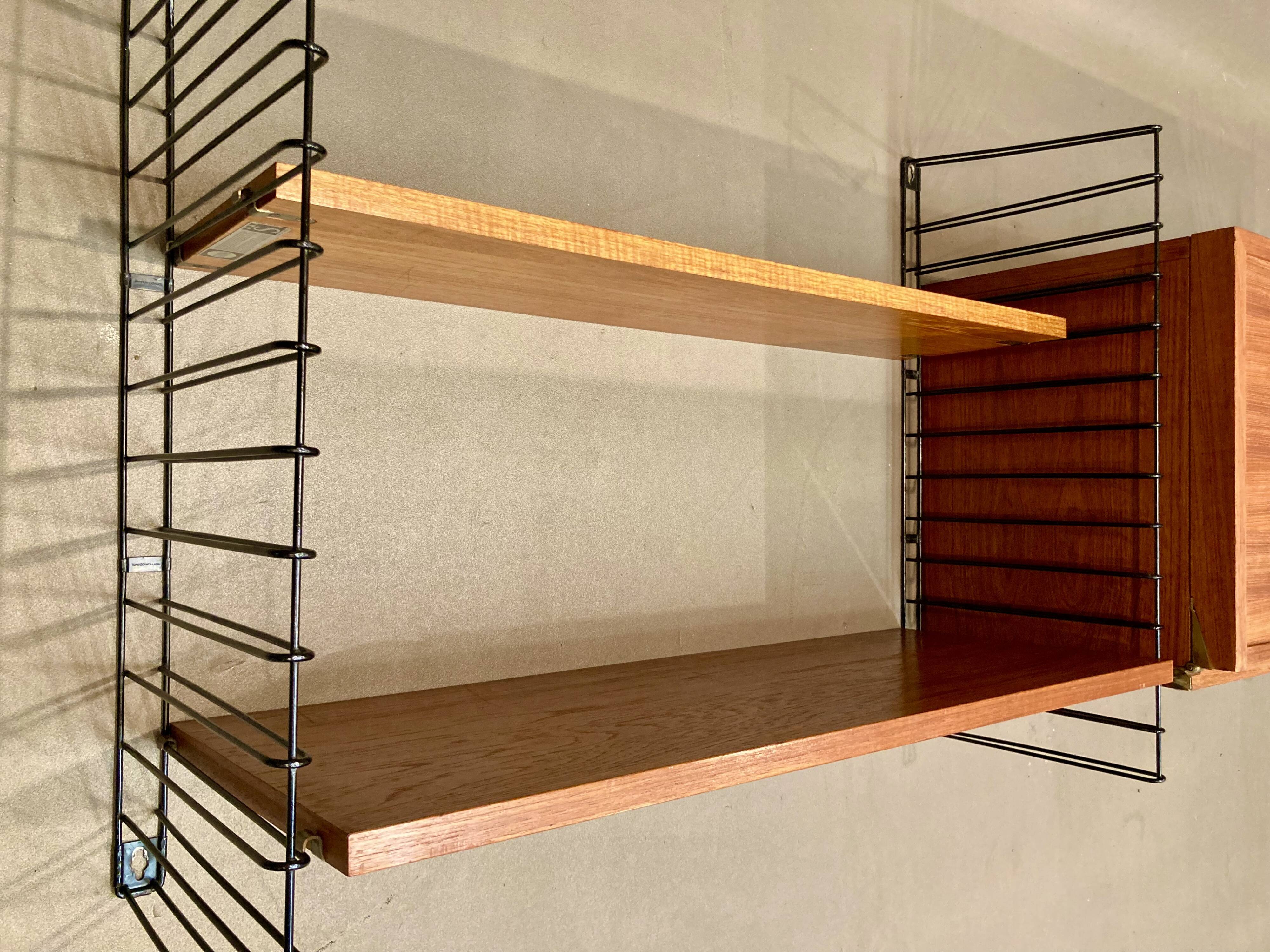 Modular shelf, Scandinavian design, 1950s.