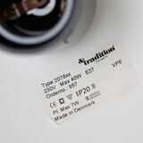 Paire de lampes à suspension vintage danoises Topan de Verner Panton