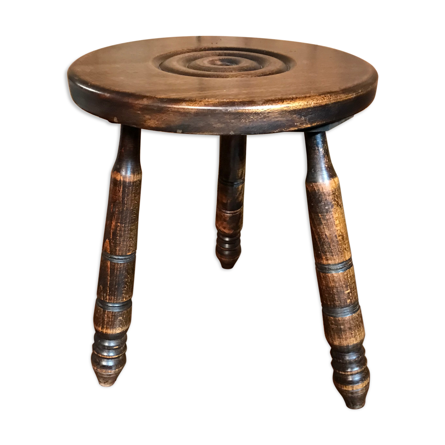 Vintage low stool 1970