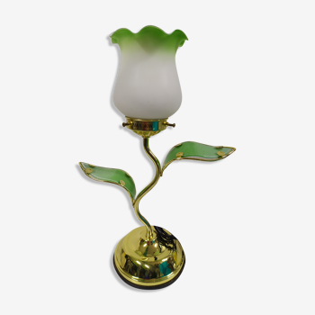 Lampe fleur tulipe à poser