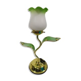 Tulip flower lamp to put down