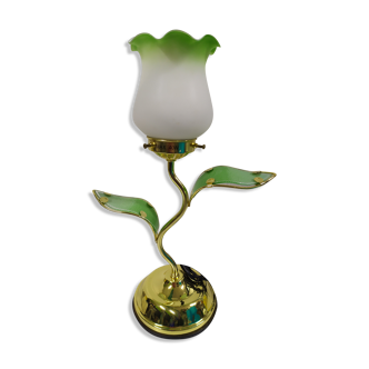 Lampe fleur tulipe à poser