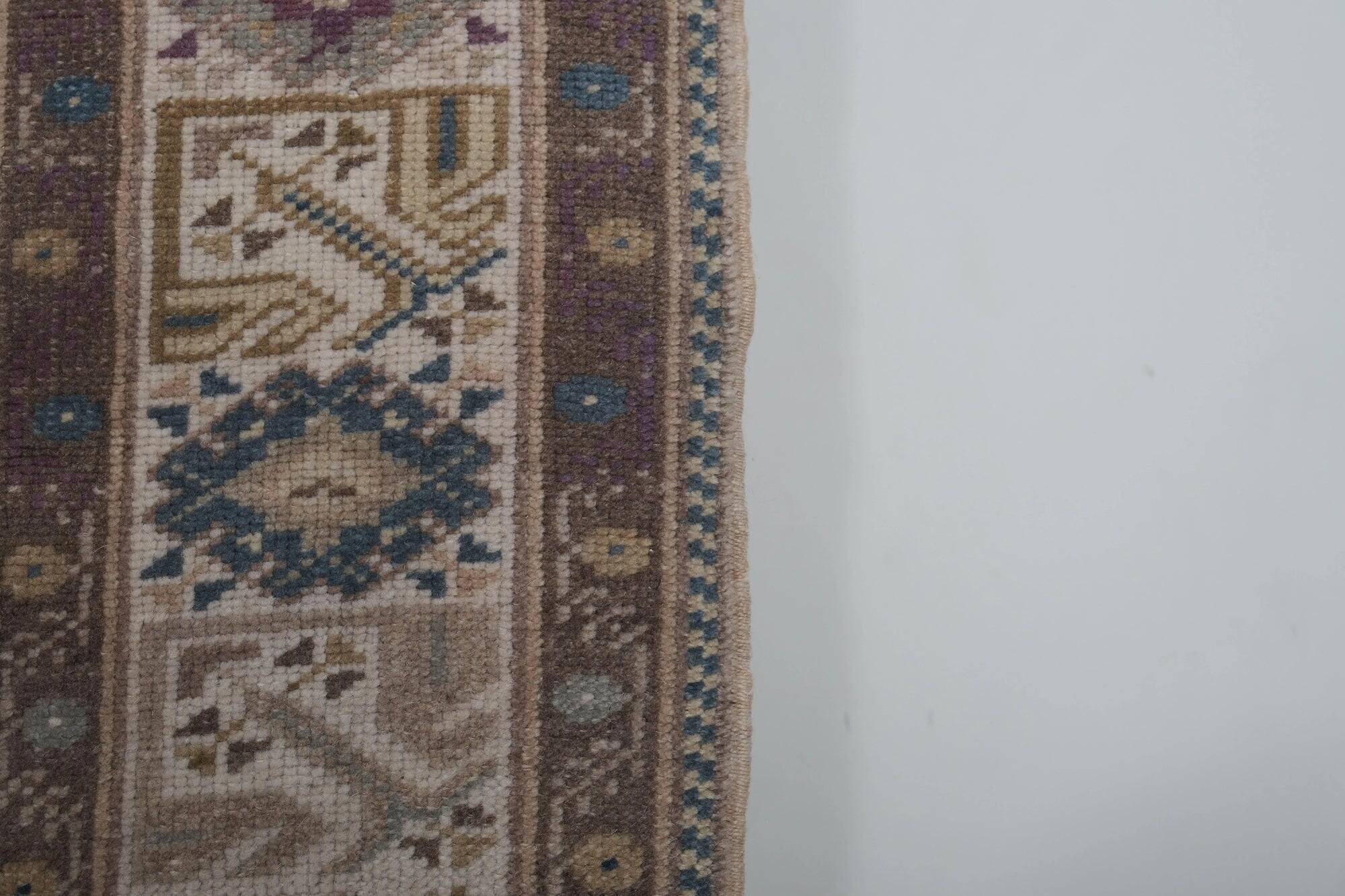 Tapis Oushak turc vintage 91x156 cm