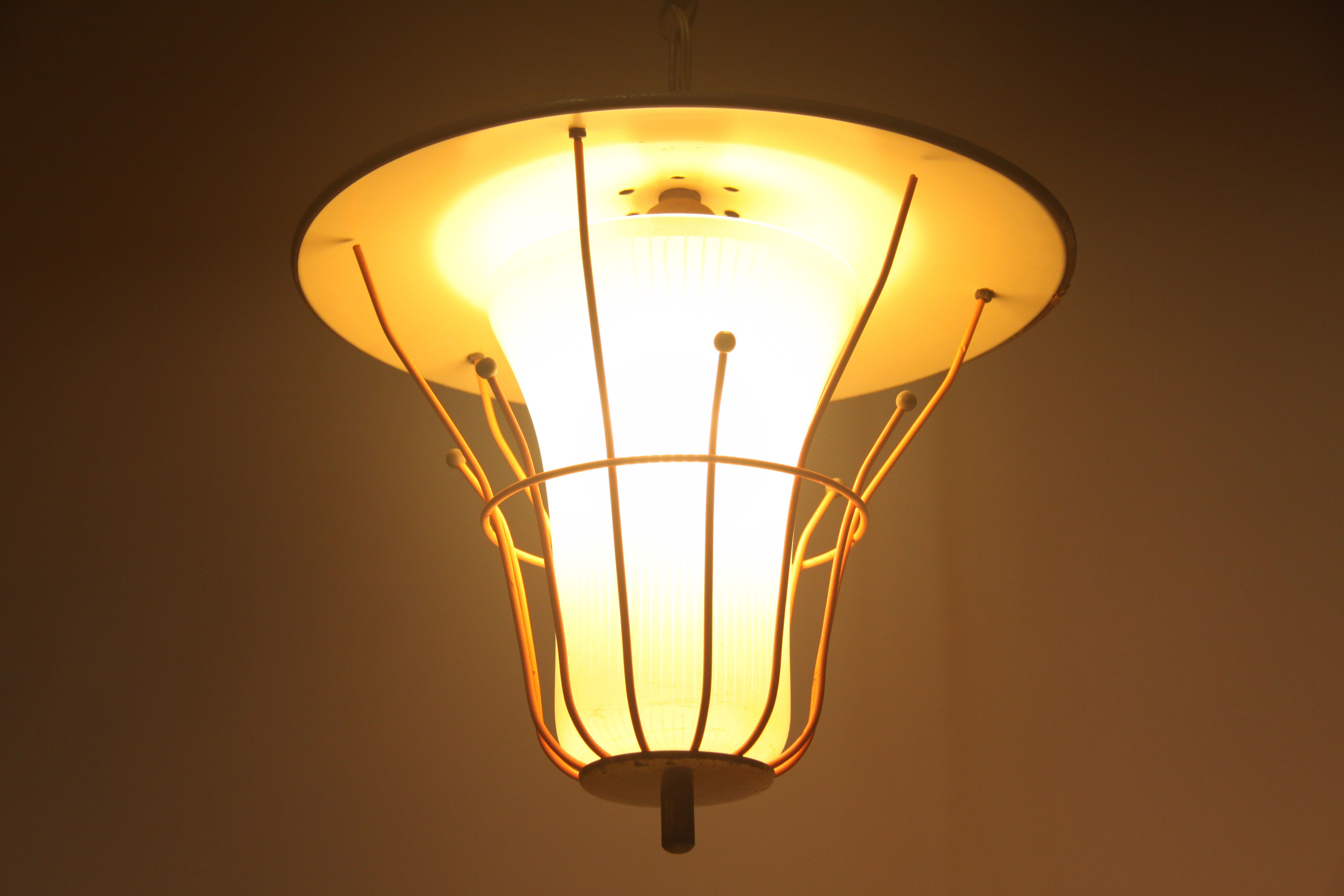 Vintage handing lamp from 1960s