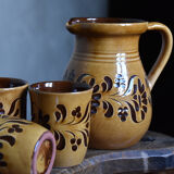 Pitcher and cups set