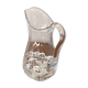 Large Vintage Sèvres Crystal Water Jug / Pitcher / Carafe Signed