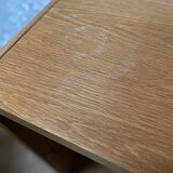 Wood and glass console