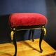 Vintage French style vanity stool