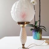 Art deco opaline lamp