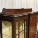 Vitrine Anglaise Chippendale 3 portes début XXème en acajou