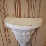 Wooden wall console