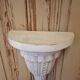 Wooden wall console