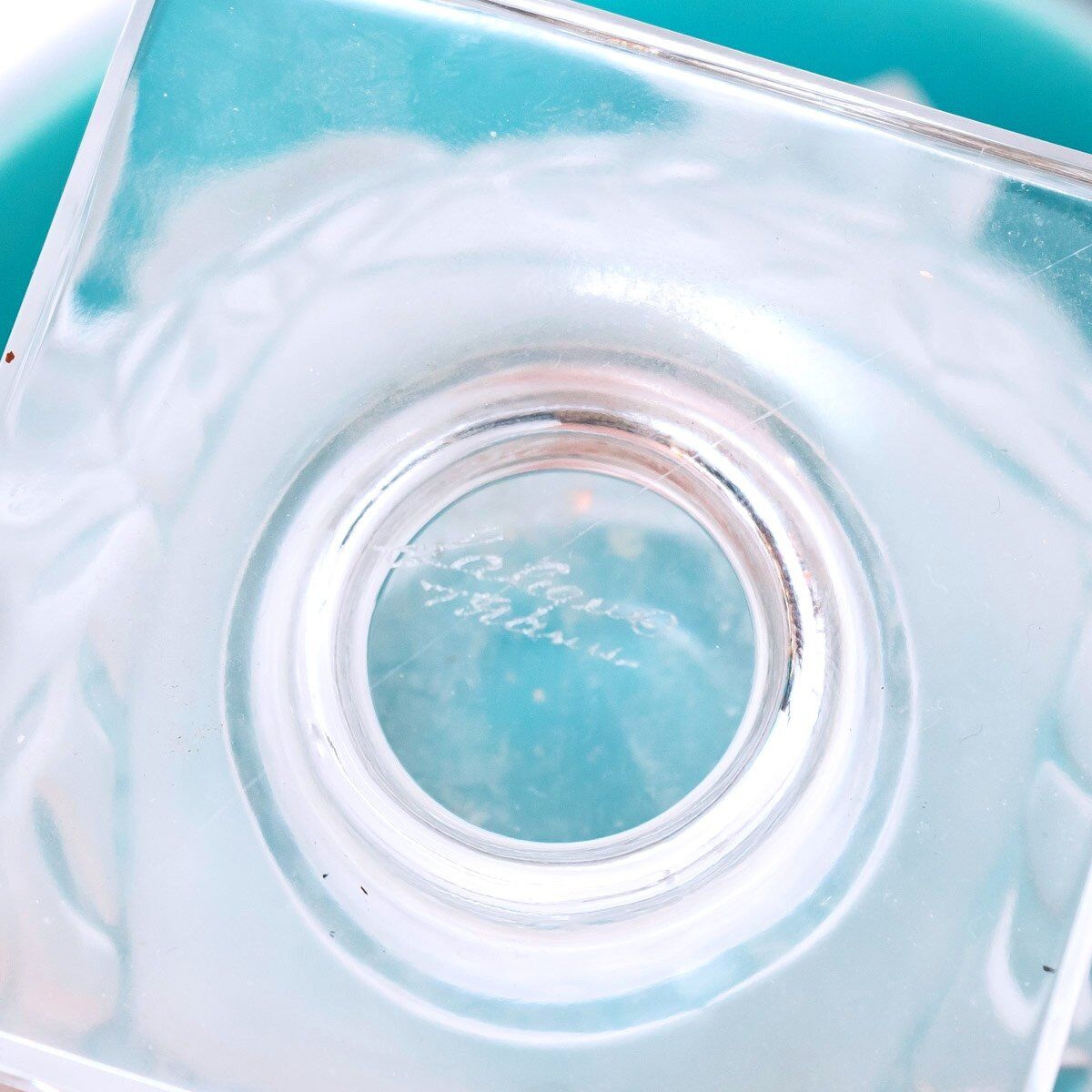 Pair of vases Lalique - Crystal Cast - Elisabeth - Period : XXth - Style : Art Deco