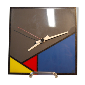 Colorful clock vintage