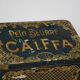 Two boxes metal small butter and coffee Caiffa