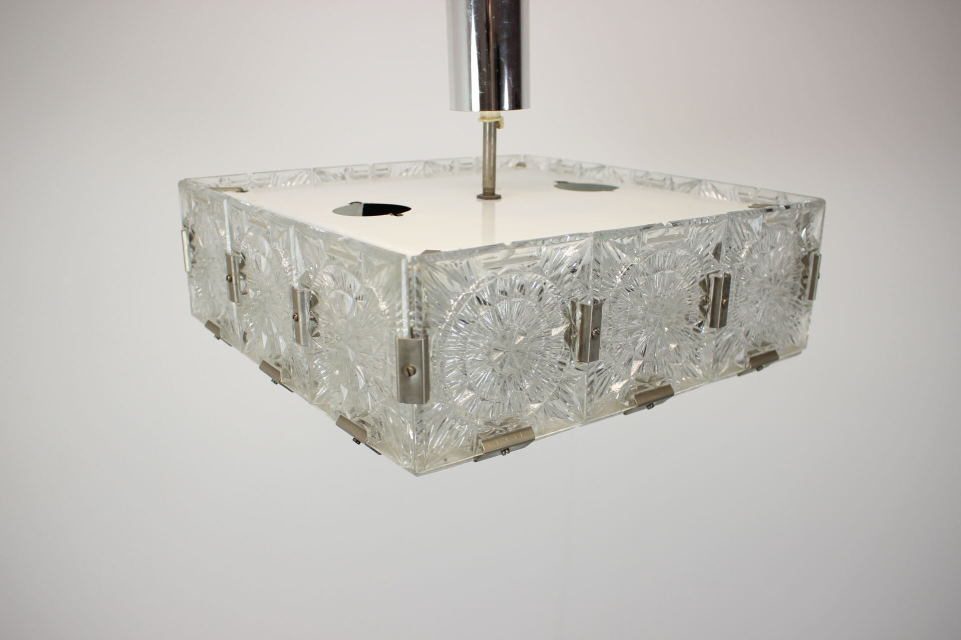 Mid-century chandelier/ Kamenický Šenov, Preciosa, 1970's.