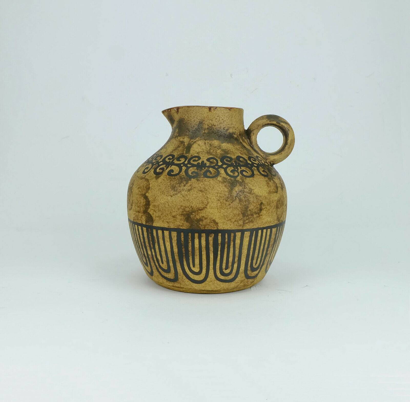 Ceramano vase decor etrusca hanns welling mid century 1950s 60s