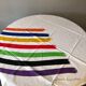 Nappe design Gualtiero Marchesi et 8 serviettes assorties