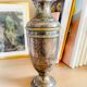 Vintage brass vase