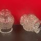 lampshade, wall glass ceiling light circa 1960 - 20th - set of 2