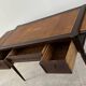 Bureau style Empire en acajou et cuir doré