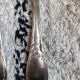 12 silver-plated metal cutlery sets 84 gr, ERCUIS