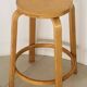 Bar stool 64 by Alvar Aalto for Artek, Finland 1980s
