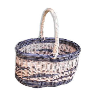 Handmade wicker basket