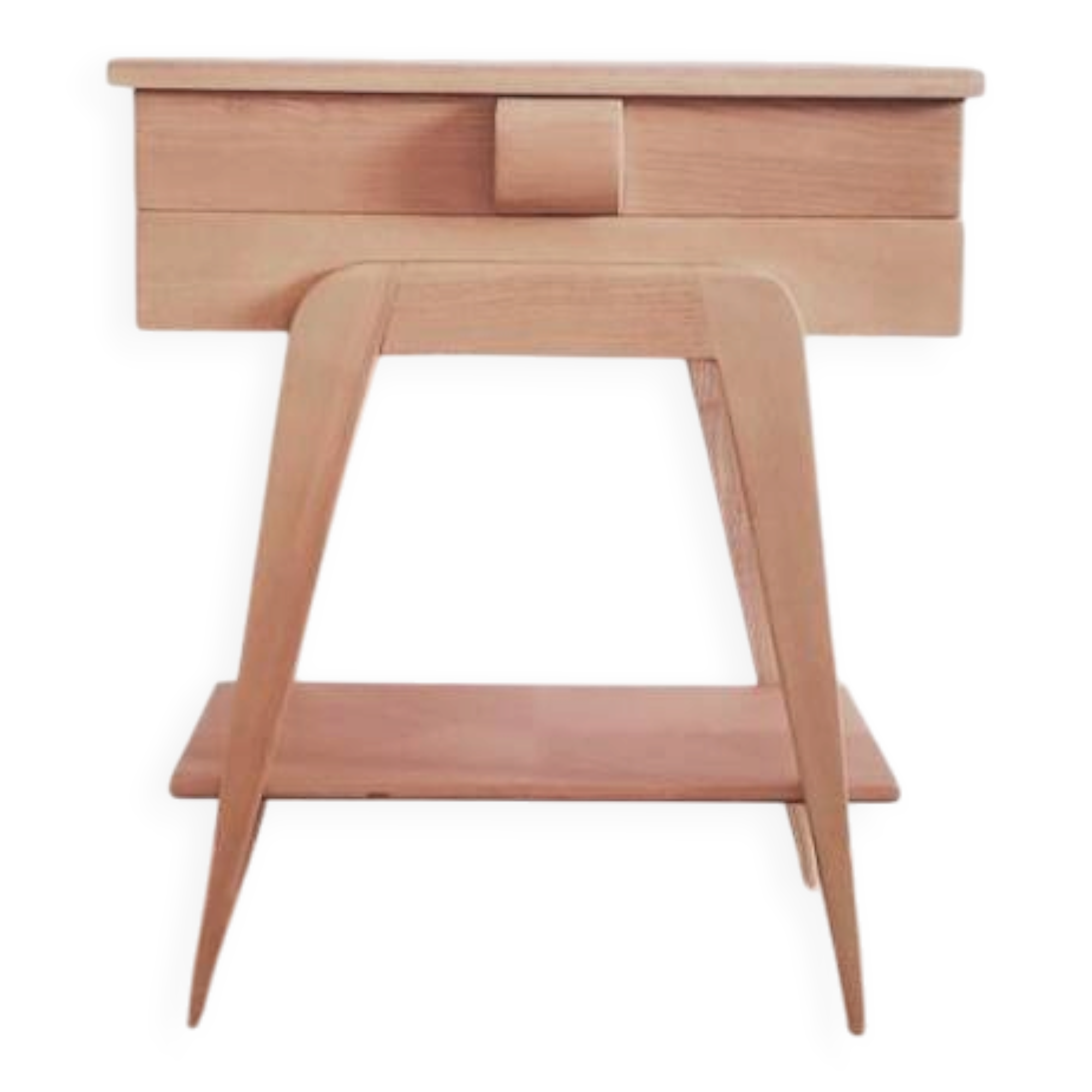 Worker/ Renovated vintage Scandinavian bedside table, 1950s-60s