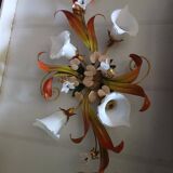 Paterno Franco - Wall light, Ceiling light, floral flower water lily italy 9