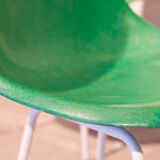 DSX-H green base chair by Charles and Ray Eames Herman Miller, 1960'