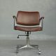 1960 good condition leather Executive Chair