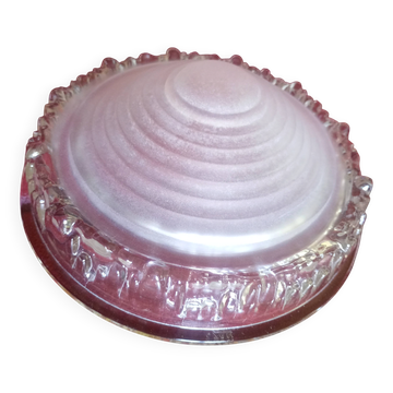 Ezan france - finishing lampshade with lustre frosted glass & colourless glaze