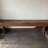 Shaker farm bench mid-19th century popular art Hudson Valley USA