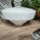 Paire de lampes opaline