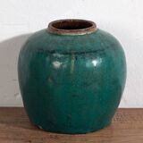 Round green antique vase (c.1820) #28