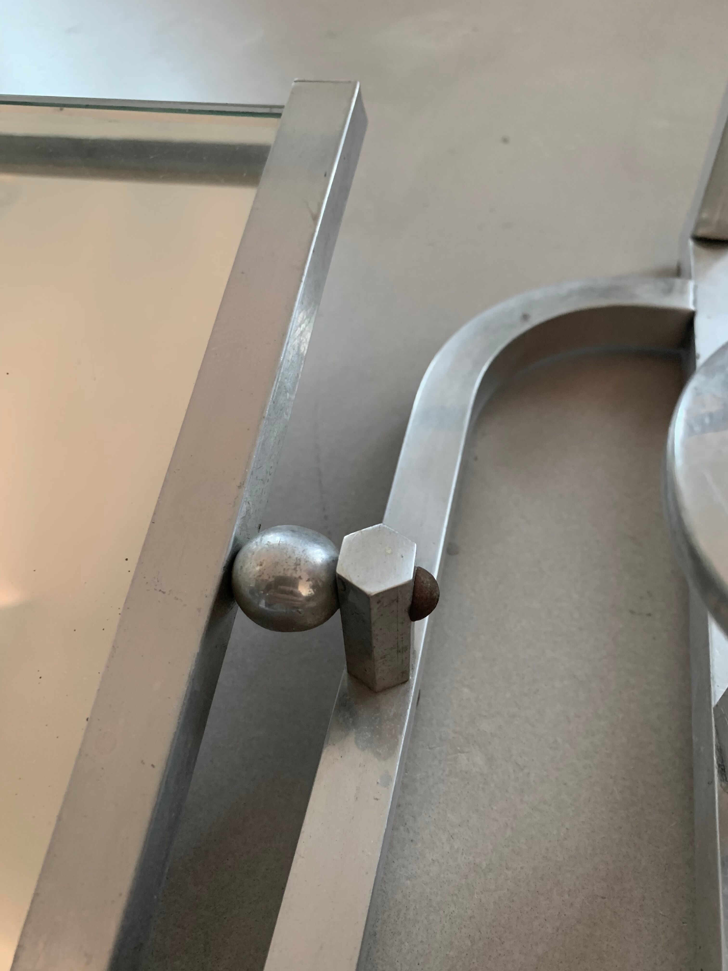 Old Art Deco wall coat rack