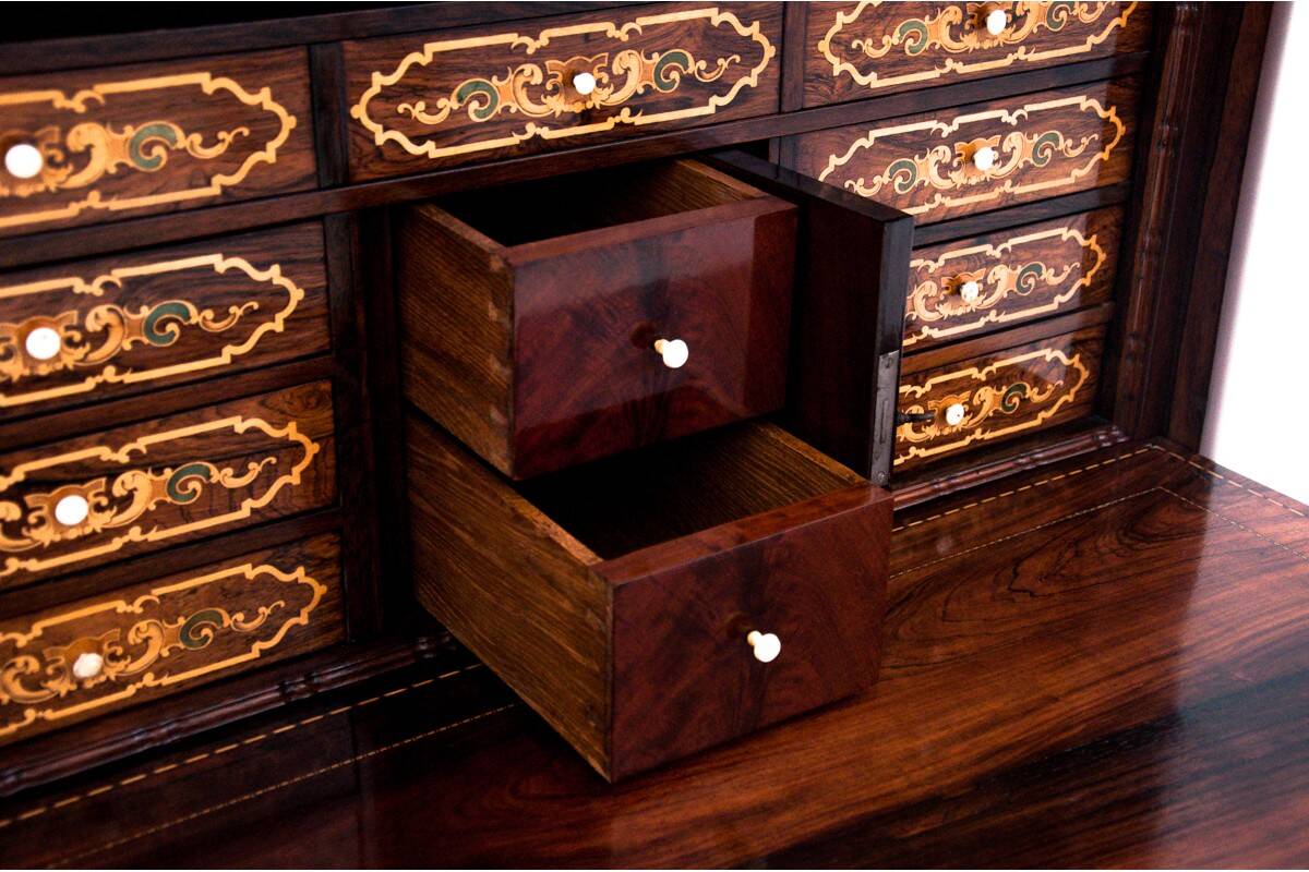 Ancient secretary, Northern Europe, circa 1860.