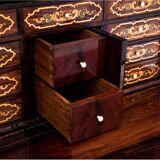 Ancient secretary, Northern Europe, circa 1860.